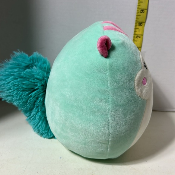 Serene the teal Squirrel Squishalmallows. Approx 8” tall - Picture 4 of 5
